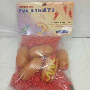 90'S Hot Dog String Lights Set